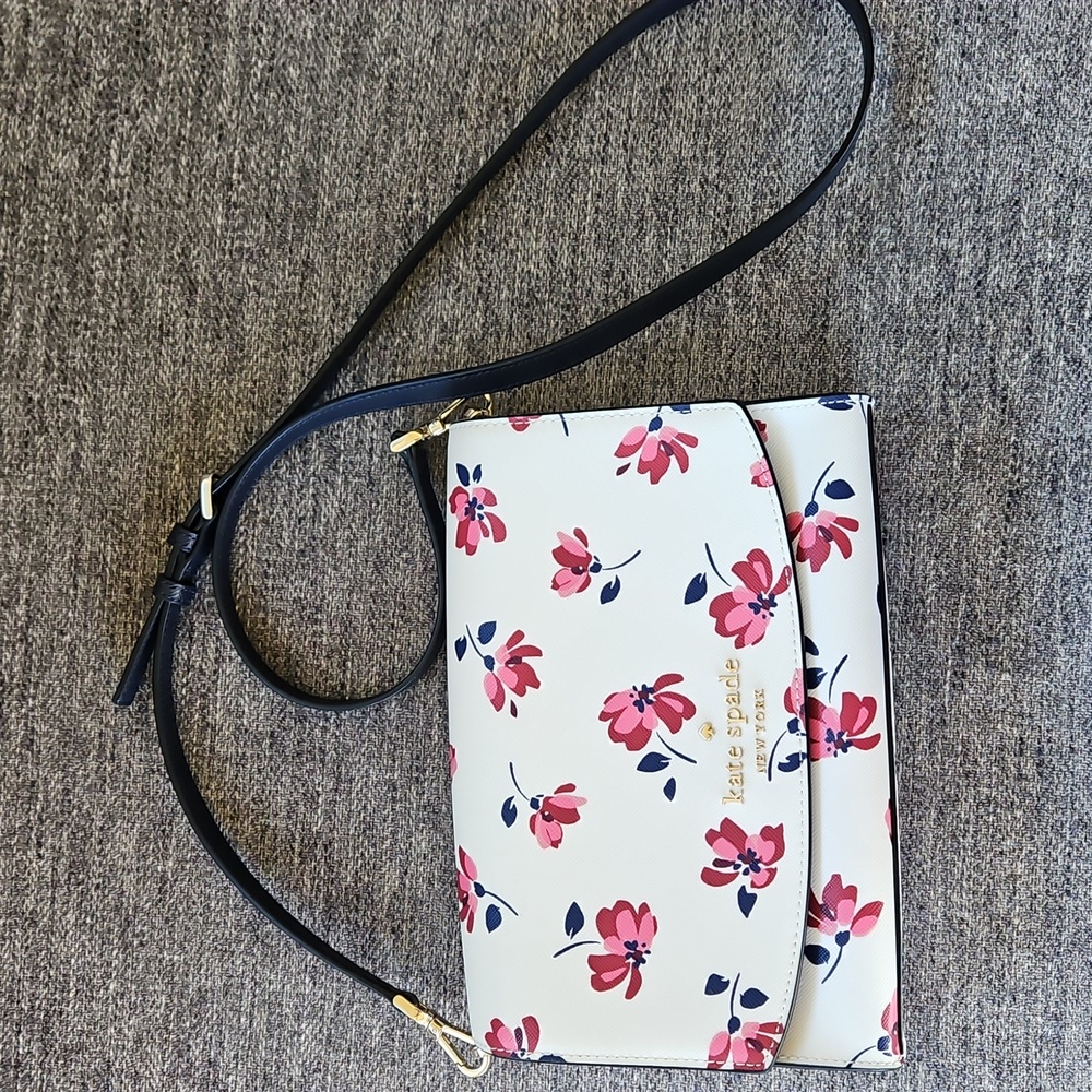 Kate Spade Floral Tea Garden Crossbody Bag